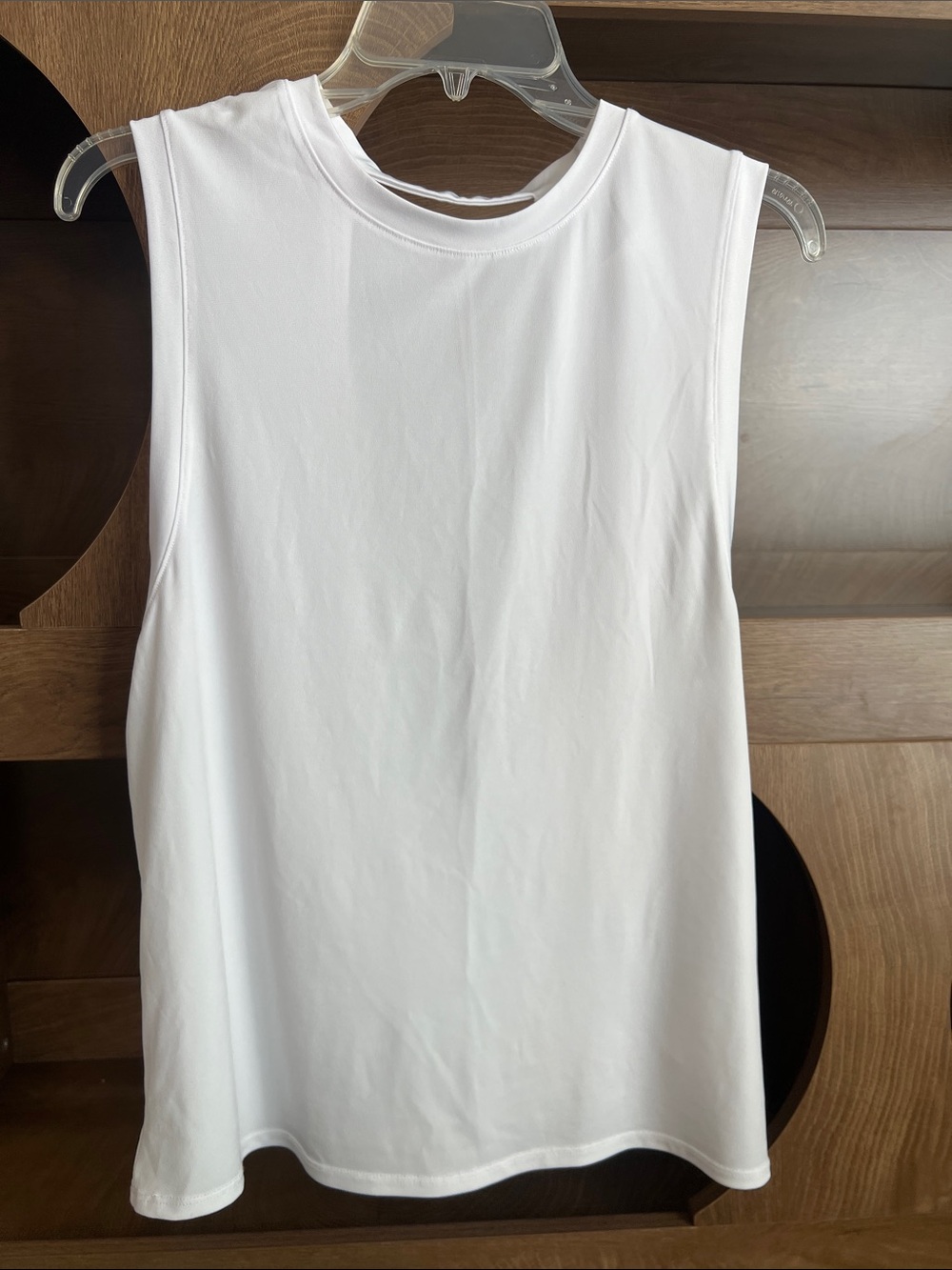 Fabletics Crew Neck Top with Twisted Back